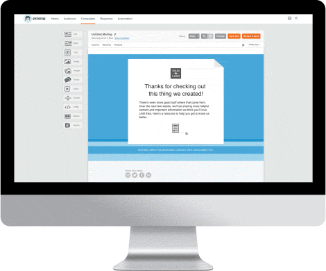 drag and drop editor